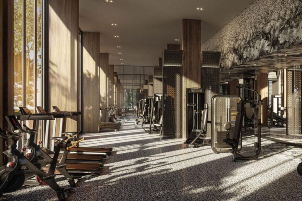 Distrikt Trailside Condos 2 in Oakville condo fitness Centre