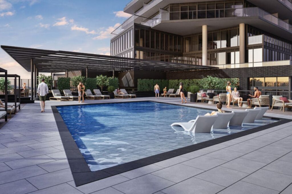 The 9Hundred swimming pool in Condos in Etobicoke