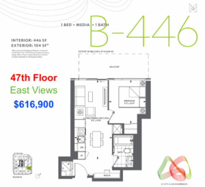 floor plans for M City 6