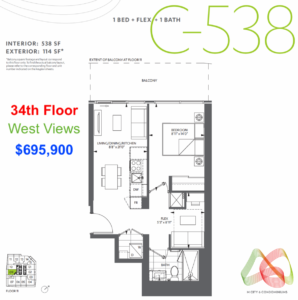 floor plans for M City 6