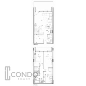 Nord West Condos floor plans