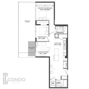 Rise at Stride Condos Mississauga | floor plans