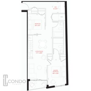 Toronto pre-built condo floor plans