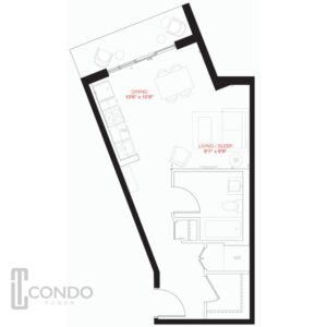 Toronto pre-built condo floor plans