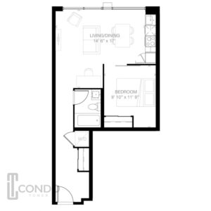 Toronto pre-built condo floor plans