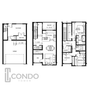 Seton Serenity Calgary, Alberta floor plans