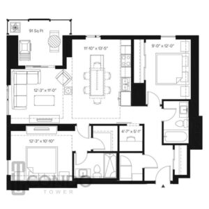 Sovereign Condos Calgary, Alberta Condominium Development floor plans