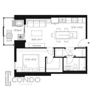 Sovereign Condos Calgary, Alberta Condominium floor plans