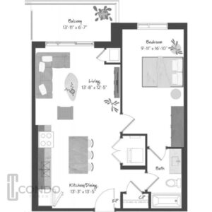 Kitchener ontario Rainbow Lake Condos Development floor plans