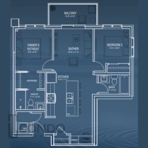 Myne condominiumCalgary Alberta floor plans