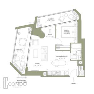 One Delisle Condos Toronto Ontario New Condominium Floorplans (2)