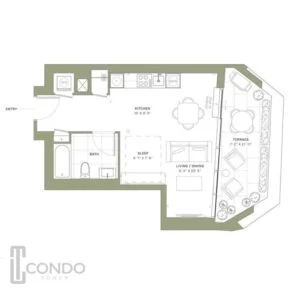 One Delisle Condos Toronto Ontario New Condominium Floorplans overview