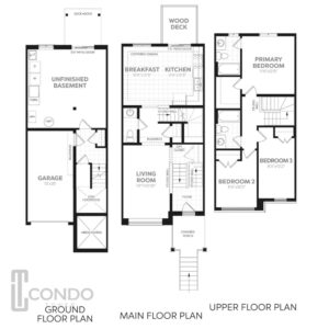 Sora at the Glade Towns Guelph ON Floorplans overview
