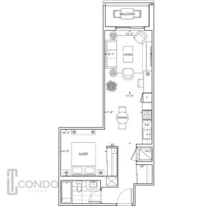 6080 Yonge Condos North York ON Floorplans options