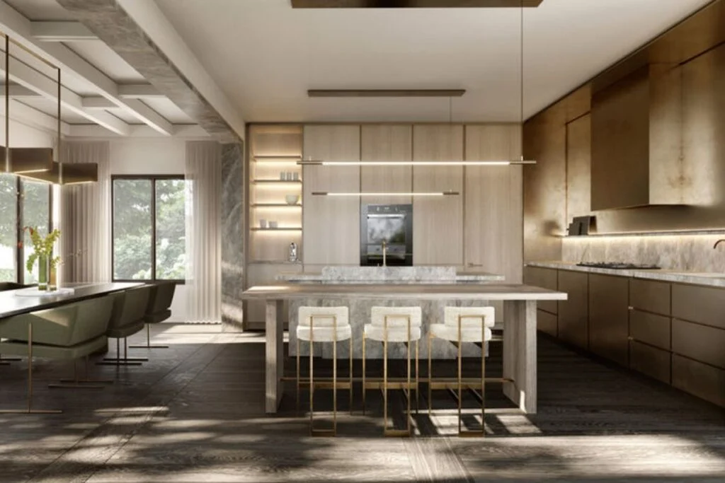 Arbor West Towns Brampton ON dinning room kitchen