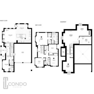 Arbor West Towns Brampton ON floor plans options