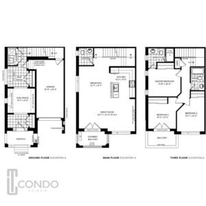 SXSW Condos and Towns Vaughan ON floor plans price list