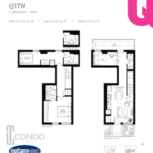 Arbor West Towns Brampton ON floor plans options