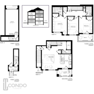 Luma Urban Towns at Kaleidoscope ON floor plans overview (2)