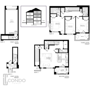 Luma Urban Towns at Kaleidoscope ON floor plans overview (3)