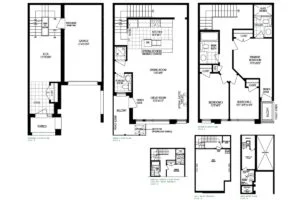 Oakbrook Towns Floor Plans Crystal Homes (1)