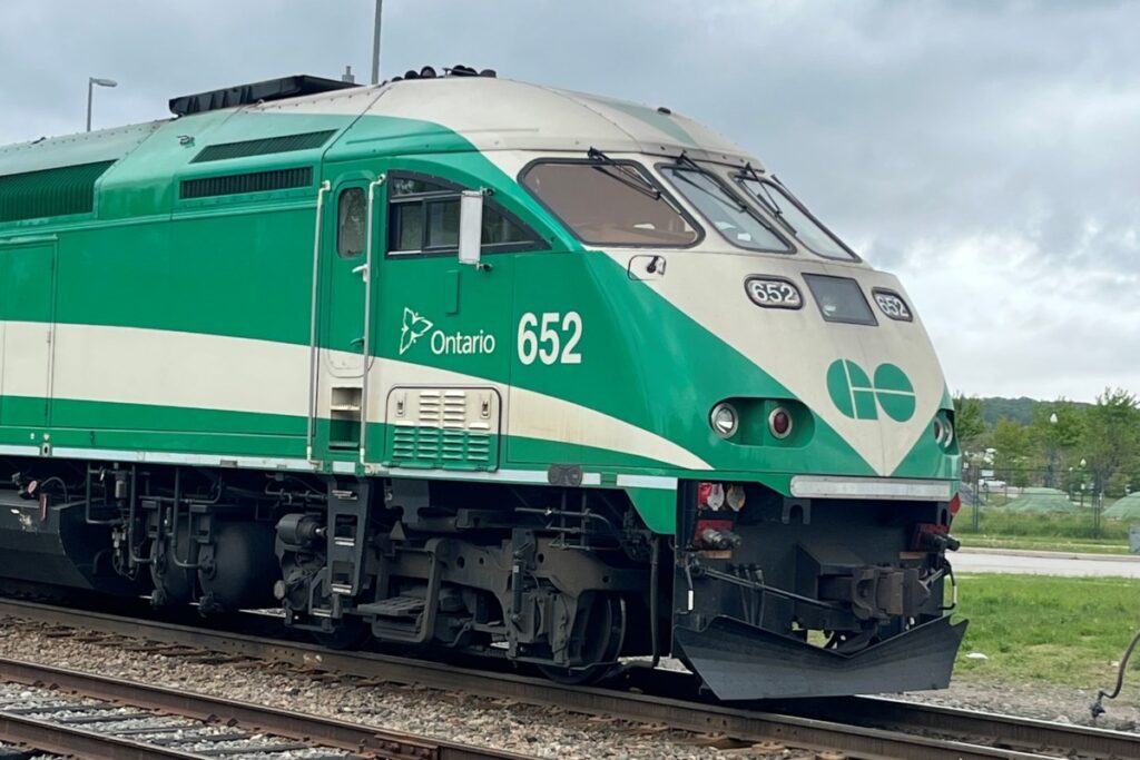 Condo Tower GO Train