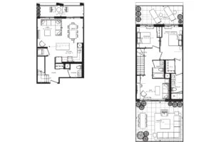 Sky Towns Floor Plans
