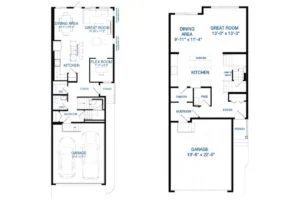 Chappelle Gardens Front Garage Home Floor Plans[1]