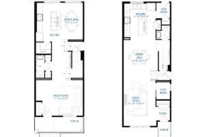 Chinook Gate Duplex Home Floor plans[1]