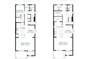 Chinook Gate Laned Home Floor plans[1]