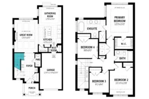 Upper Joshua Creek House Floor Plans