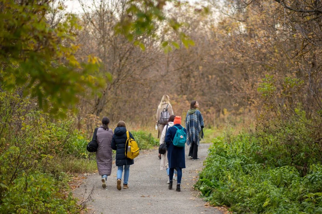 girl friends walking in the autumn forest 2025 01 29 03 23 15 utc