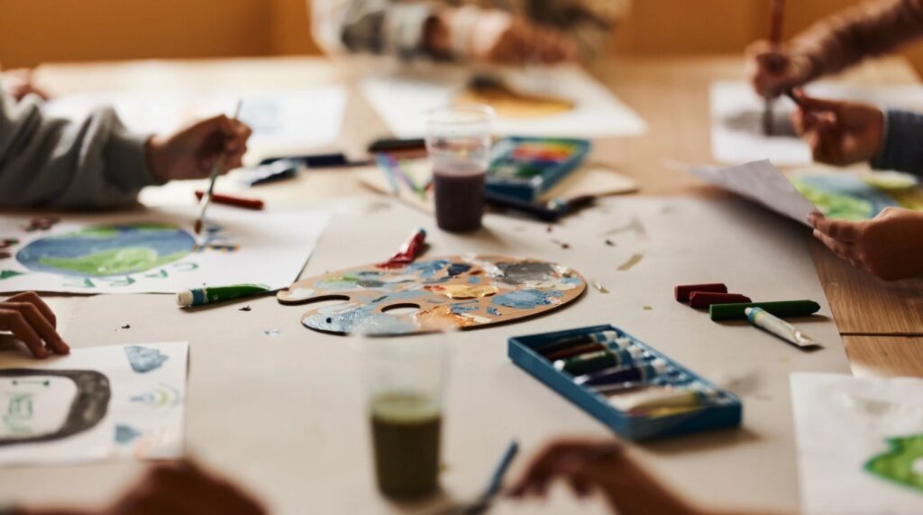 art painting activity