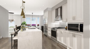 richmond hill hill grace homes modern kitchen