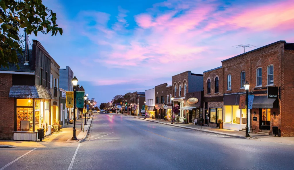 thornbury ontario historic town