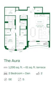 Claystone Condos Floor Plans The Aura