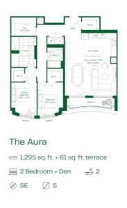 Claystone Condos Floor Plans The Aura