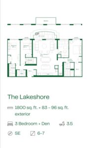 Claystone Condos Floor Plans The Lakeshore