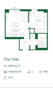 Claystone Condos Floor Plans The Tide