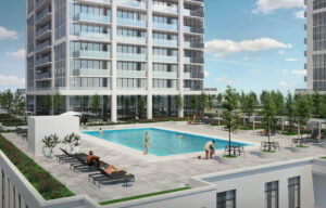 rise and rose condos community pool