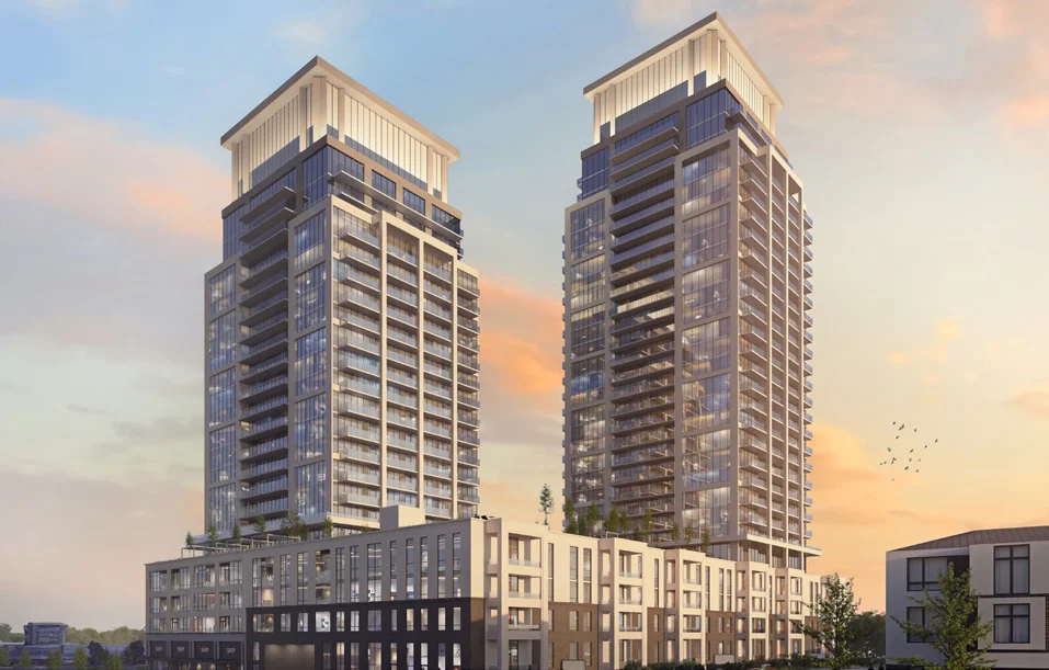 rise and rose condos modern tower