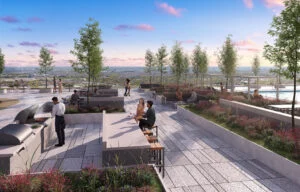 rise and rose condos rooftop terrace