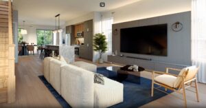 Pier Town Homes living