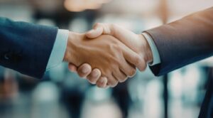 Hand shaking proffesional