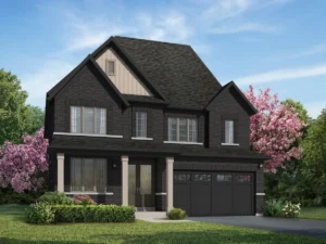 Alder 45 ft two-storey model at Avondale Village in Belleville by Briarwood Homes