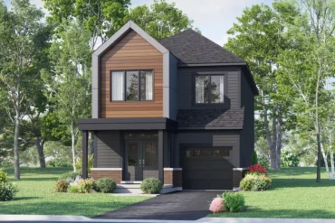 Modern detached home at Ashburn Hills by Mattamy Homes in Whitby