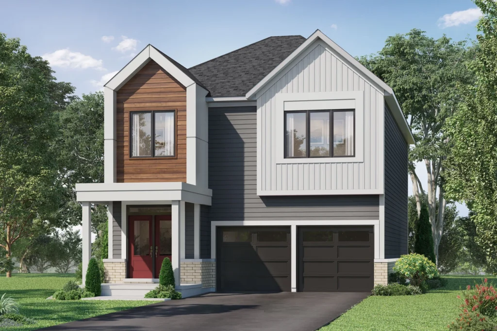 Detached home elevation at Ashburn Hills by Mattamy Homes in Whitby