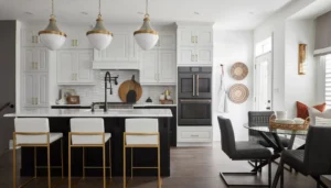 Kitchen with island in a home at Ashburn Hills by Mattamy Homes in Whitby