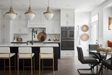 Kitchen with island in a home at Ashburn Hills by Mattamy Homes in Whitby