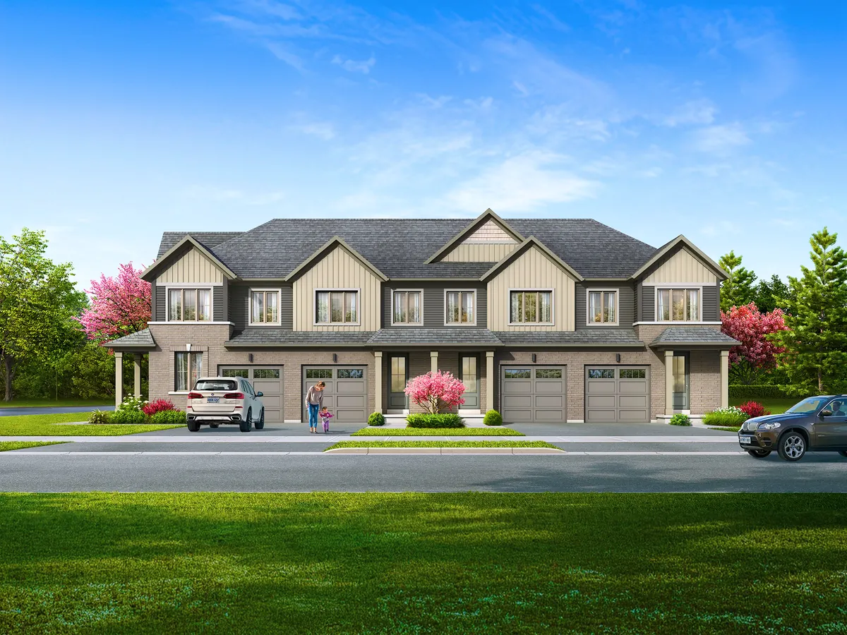 Freehold townhomes at Avondale Village in Belleville by Briarwood Homes